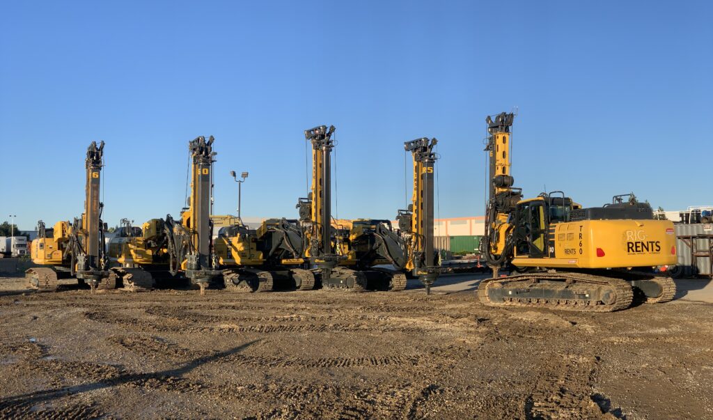 TR DRILL RIGS AVAILABLE